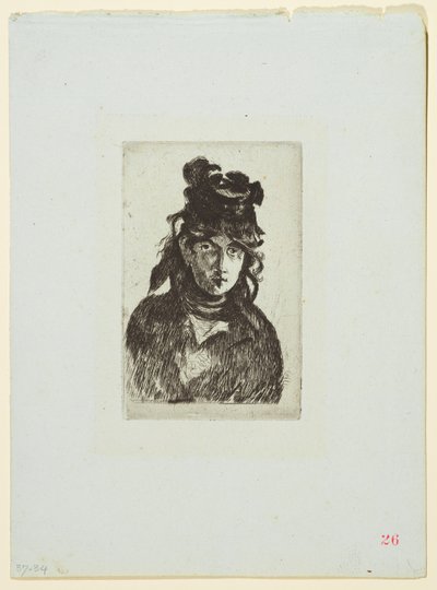 Berthe Morisot tekijältä Édouard Manet