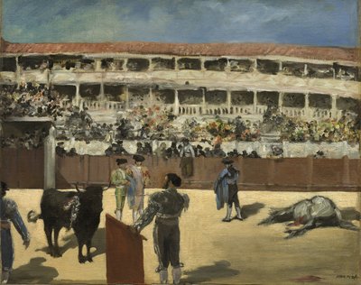 Härkätaistelu, 1865-66 tekijältä Édouard Manet