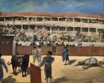 Härkätaistelu, 186566. tekijältä Édouard Manet