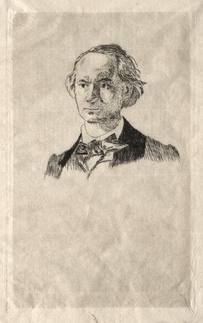 Charles Baudelaire, 1865. tekijältä Édouard Manet