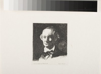 Charles Baudelaire, Full Face III tekijältä Édouard Manet