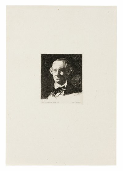Charles Baudelaire, Full Face III tekijältä Édouard Manet