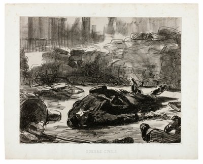 Sisällissota tekijältä Édouard Manet
