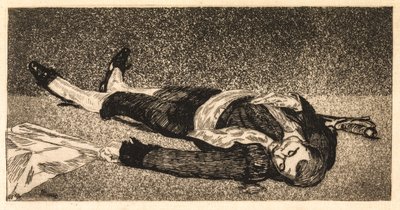 Kuollut härkätaistelija tekijältä Édouard Manet