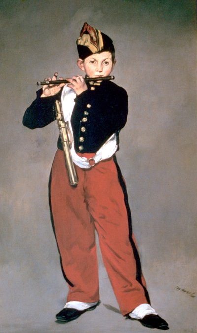 Fifer, 1866 tekijältä Édouard Manet