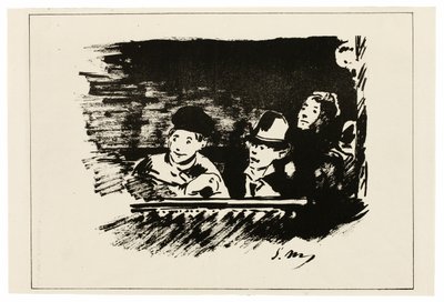 Ylägalleriassa tekijältä Édouard Manet