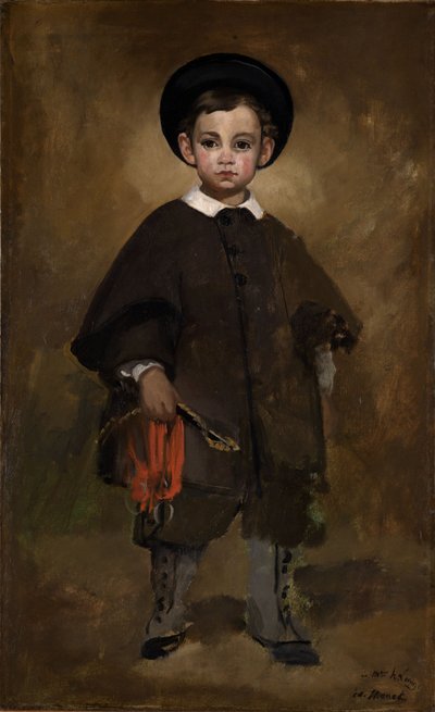 Lapsen muotokuva tekijältä Édouard Manet