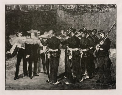 Maximilianin teloitus tekijältä Édouard Manet
