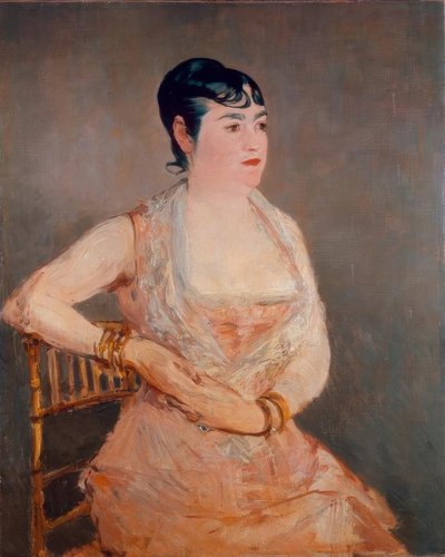 La Damen ruusu tekijältä Édouard Manet