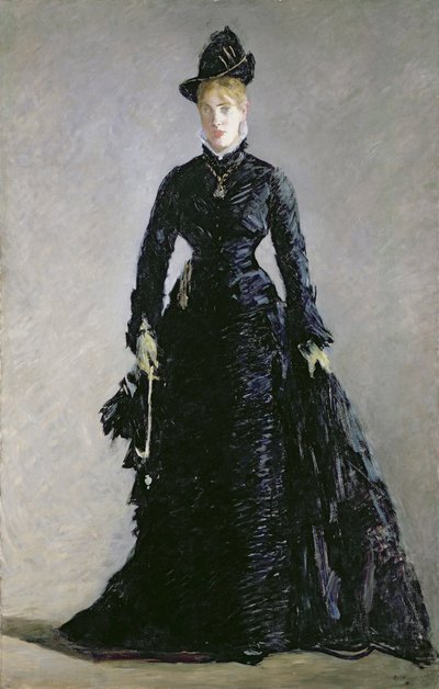 Pariisilainen - Manet, Edouard (1832-1883) - 1875 - Öljy kankaalle - 192x125 - Tukholman kansallismuseo tekijältä Édouard Manet