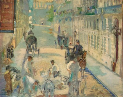 Rue de Bernen pavorit, 1878 tekijältä Édouard Manet