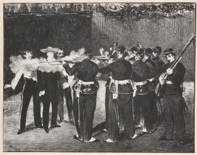 Maximilianin teloitus tekijältä Édouard Manet