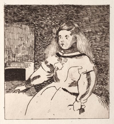 Pieni Marguerite tekijältä Édouard Manet