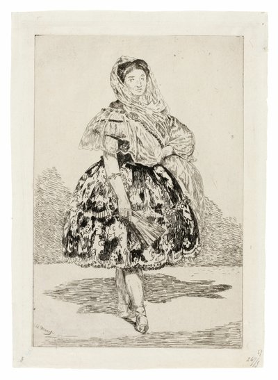 Lola de Valencia tekijältä Édouard Manet