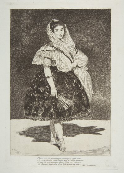 Lola Valencialainen tekijältä Édouard Manet