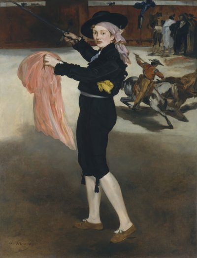 Mademoiselle V. . . Espadan puvussa, 1862. tekijältä Édouard Manet