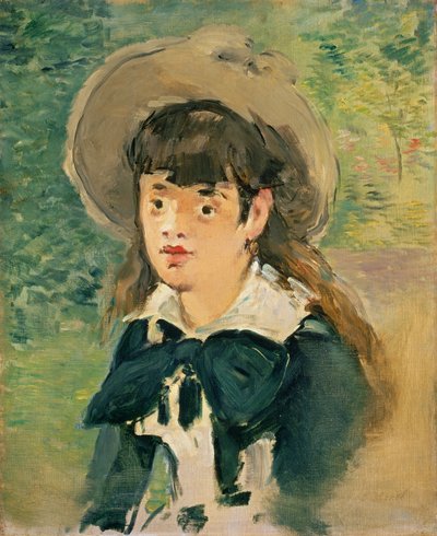 Neiti Voisin, 1880 tekijältä Édouard Manet