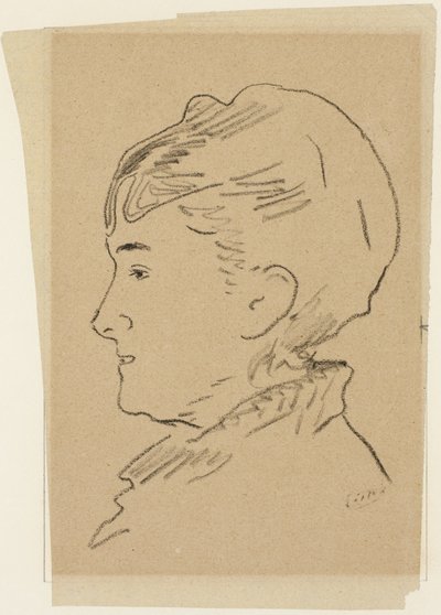 Manet - Mademoiselle Isabelle Lemonnier, 1922.4488 tekijältä Édouard Manet