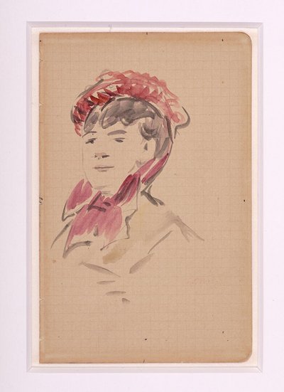 Manet - Isabelle Lemonnierin muotokuva, noin 1880. tekijältä Édouard Manet