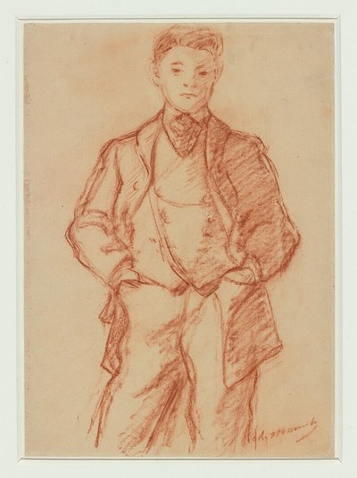 Manet - Léon Koëlla-Leenhoffin muotokuva, noin 1868. tekijältä Édouard Manet