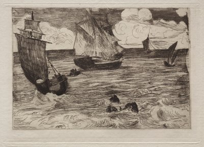 Meren. tekijältä Édouard Manet