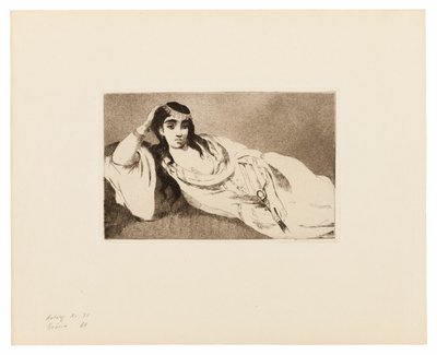 Odalistinen tekijältä Édouard Manet