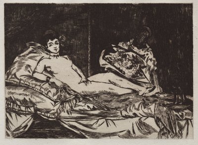 Olympia tekijältä Édouard Manet