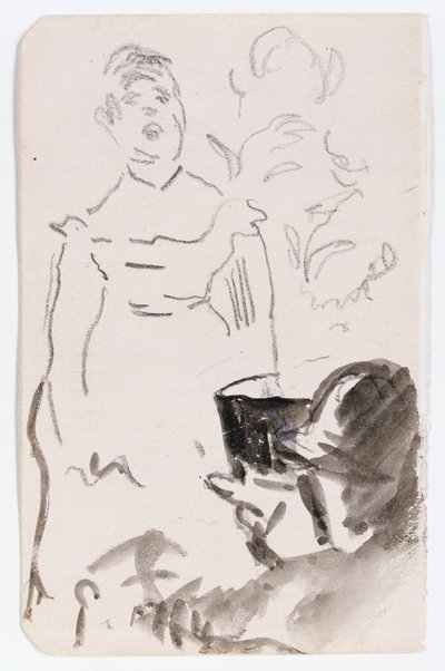 Parisian Cafe Singer, n.1876 tekijältä Édouard Manet