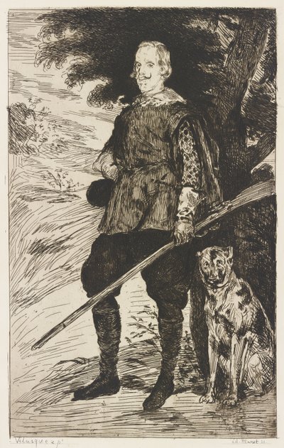 Filip IV tekijältä Édouard Manet