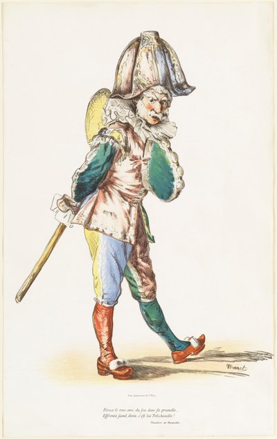Pulcinella tekijältä Édouard Manet