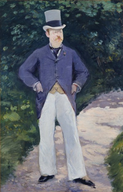 Monsieur Brunin muotokuva, 1879 tekijältä Édouard Manet