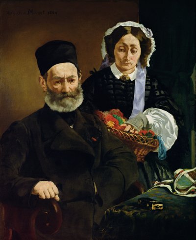 Monsieur ja Madame Auguste Manet