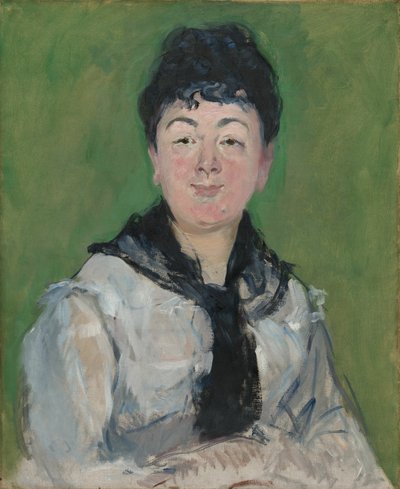 Muotokuva naisesta, jolla on musta Fichu tekijältä Édouard Manet