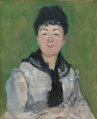 Muotokuva naisesta, jolla on musta Fichu, c. 1878. tekijältä Édouard Manet