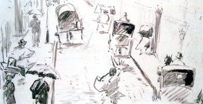 Katukuvaus, c1850-c1883 tekijältä Édouard Manet