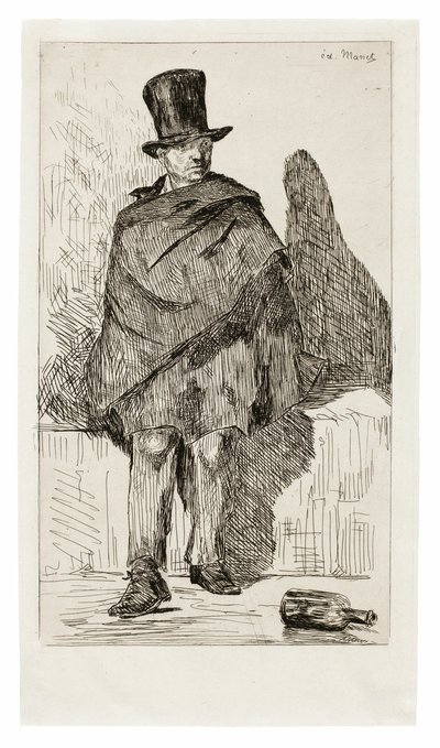 Absinttijuomo tekijältä Édouard Manet