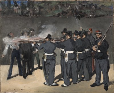 Keisari Maximilianin teloitus tekijältä Édouard Manet