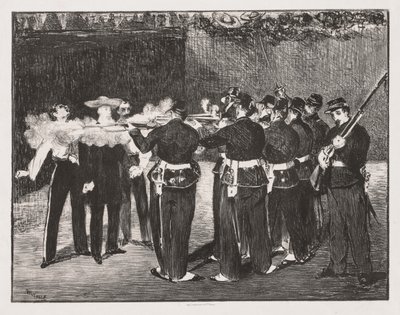 Keisari Maximilianin teloitus tekijältä Édouard Manet