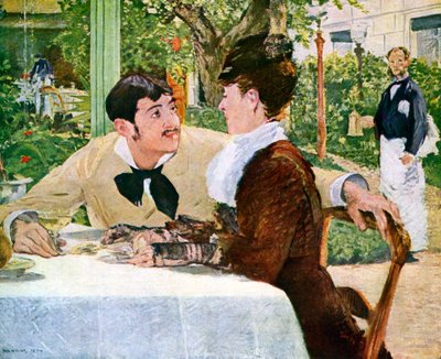 Pere Lathuillen puutarha, 1879 1938. tekijältä Édouard Manet