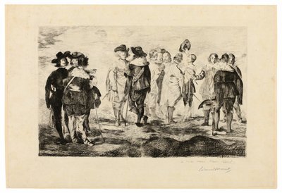 Pikku Cavaliers tekijältä Édouard Manet