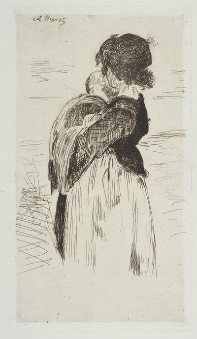 Pieni tyttö, 1861-62. tekijältä Édouard Manet