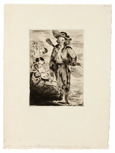 Pienet mustalaiset tekijältä Édouard Manet