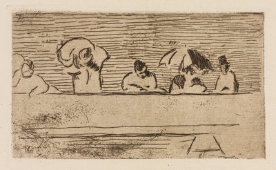 Sillan kaide, Le Fleuve -lehden laatta 5. tekijältä Édouard Manet