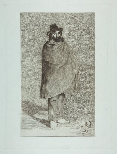 Filosofi Le Philosophe, 1865-66 tekijältä Édouard Manet