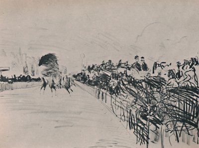 The Races, 1865-1872, 1946. tekijältä Édouard Manet