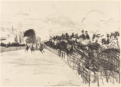 Races Les -kurssit, 1865. tekijältä Édouard Manet