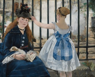 Rautatie tekijältä Édouard Manet
