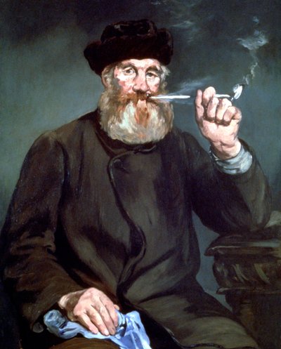 Smoker, 1866 tekijältä Édouard Manet