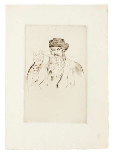 Tupakoitsija II tekijältä Édouard Manet