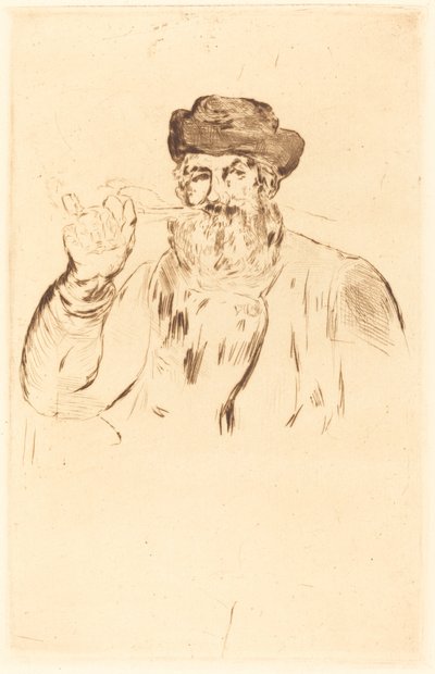 Smoker, 1866. tekijältä Édouard Manet